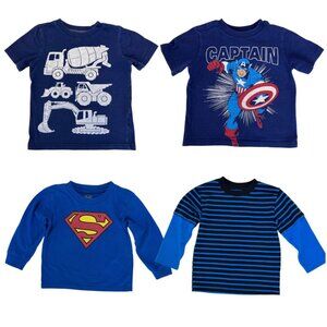 Lot of Four Boys Casual Shirts, size 3T